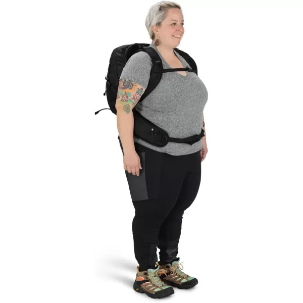 Osprey Tempest 20L Womens Hiking Backpack with Hipbelt Stealth Black WMLStealth Black