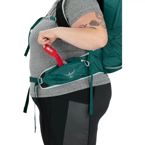 Osprey Tempest 20L Womens Hiking Backpack with Hipbelt Stealth Black WMLStealth Black