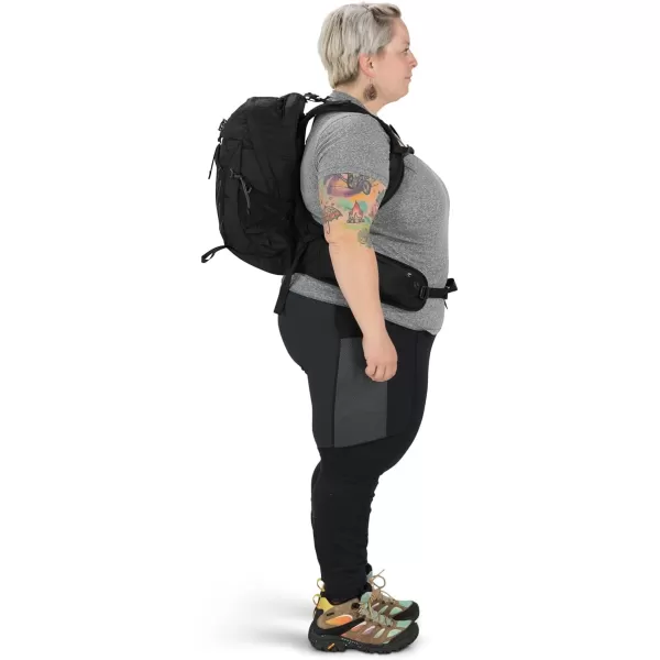 Osprey Tempest 20L Womens Hiking Backpack with Hipbelt Stealth Black WMLStealth Black