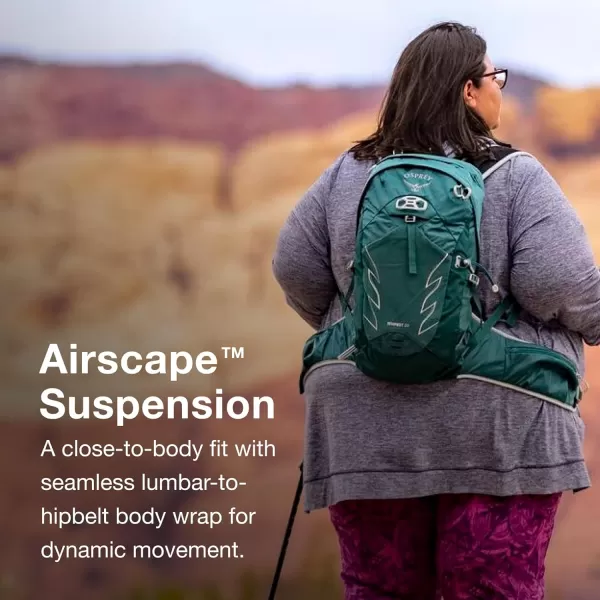 Osprey Tempest 20L Womens Hiking Backpack with Hipbelt Stealth Black WMLStealth Black