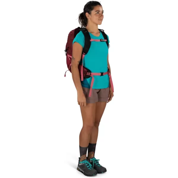Osprey Tempest 20L Womens Hiking Backpack with Hipbelt Stealth Black WMLTidalAtlas