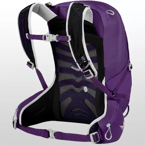 Osprey Tempest 20L Womens Hiking Backpack with Hipbelt Stealth Black WMLViolac Purple