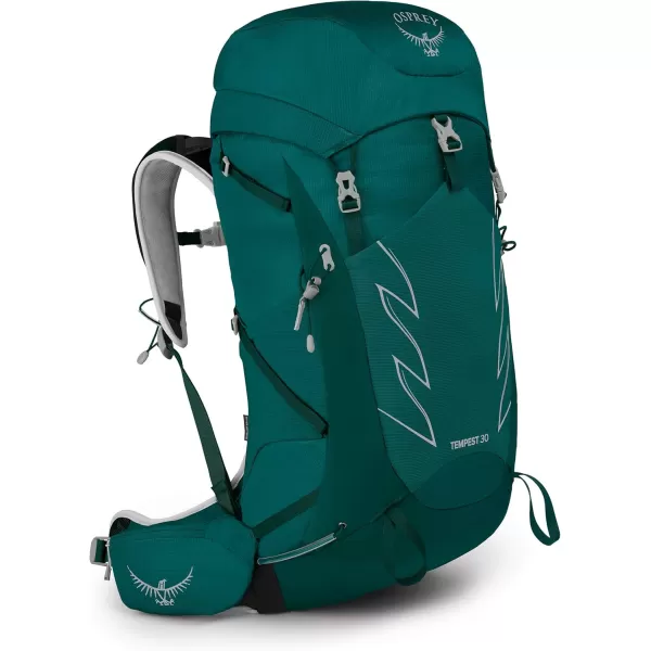Osprey Tempest 30L Womens Hiking Backpack with Hipbelt Jasper Green WXSSJasper Green