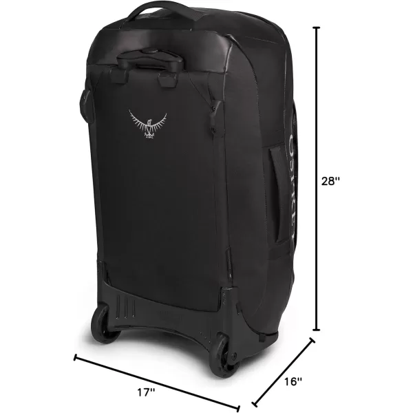 Osprey Transporter 120L Wheeled Travel Duffel Bag BlackBlack