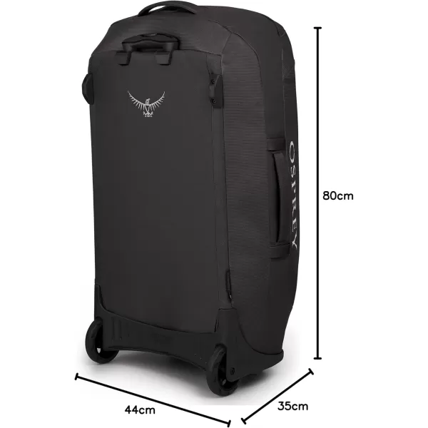 Osprey Transporter 120L Wheeled Travel Duffel Bag BlackBlack