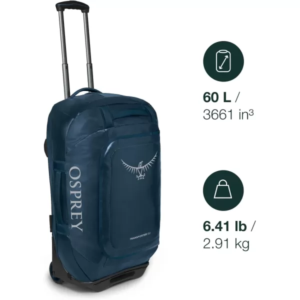 Osprey Transporter 120L Wheeled Travel Duffel Bag BlackBlack