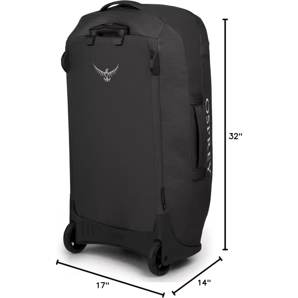 Osprey Transporter 120L Wheeled Travel Duffel Bag BlackBlack