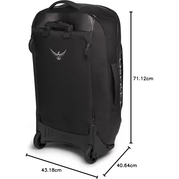 Osprey Transporter 120L Wheeled Travel Duffel Bag BlackBlack