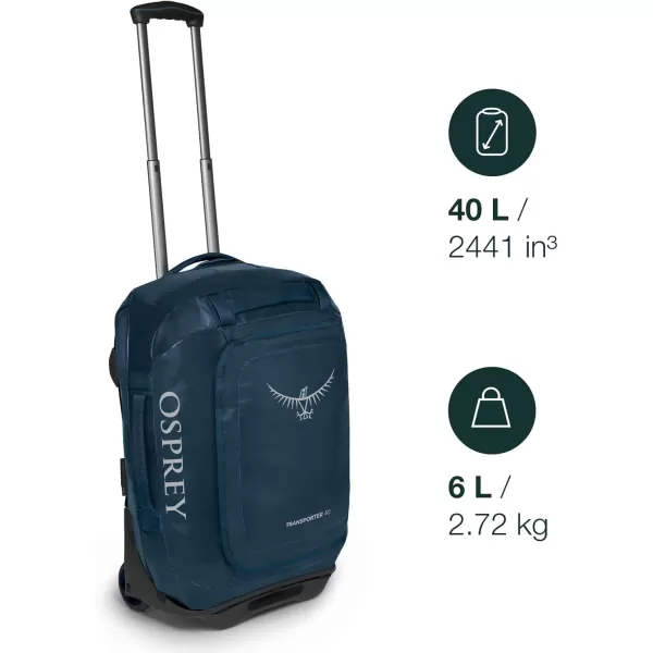 Osprey Transporter 120L Wheeled Travel Duffel Bag BlackTan Concrete