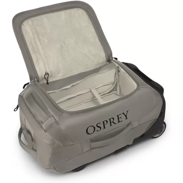 Osprey Transporter 120L Wheeled Travel Duffel Bag BlackTan Concrete