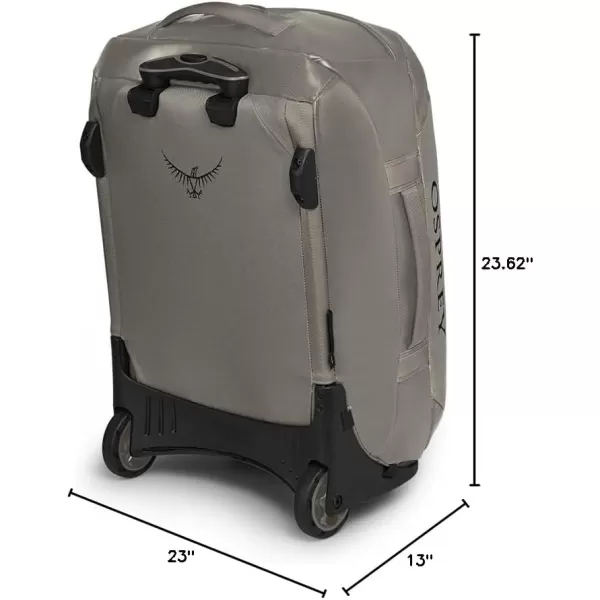 Osprey Transporter 120L Wheeled Travel Duffel Bag BlackTan Concrete