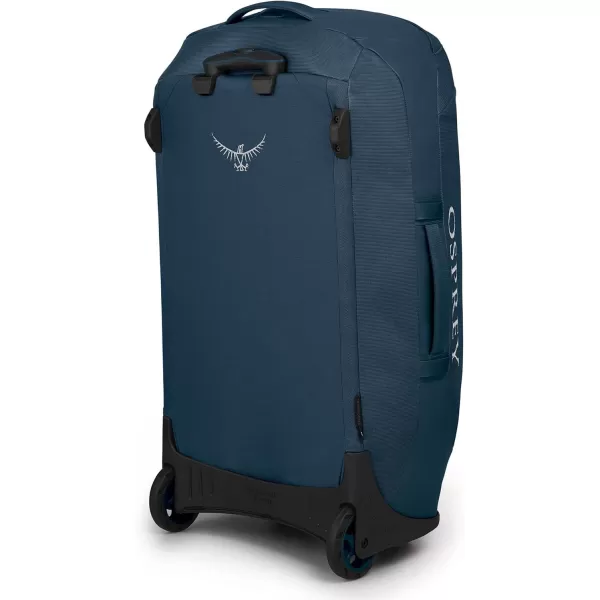 Osprey Transporter 120L Wheeled Travel Duffel Bag BlackVenturi Blue