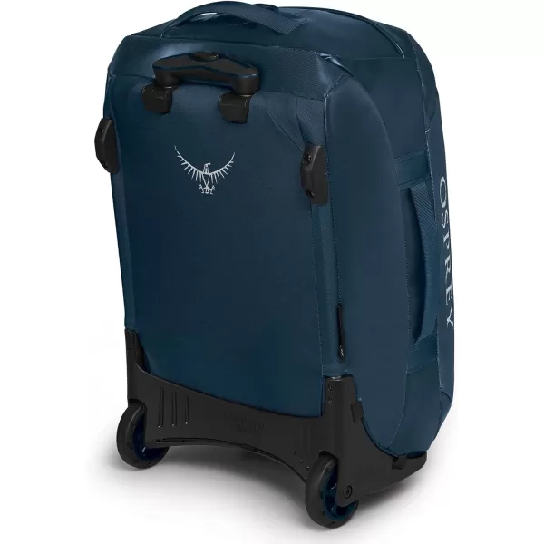 Osprey Transporter 120L Wheeled Travel Duffel Bag BlackVenturi Blue