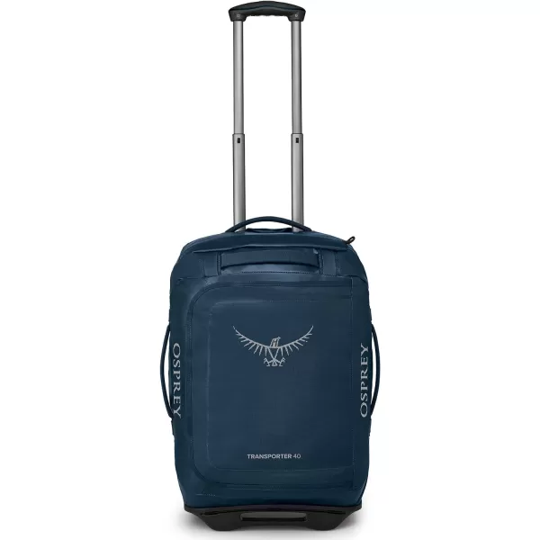 Osprey Transporter 120L Wheeled Travel Duffel Bag BlackVenturi Blue