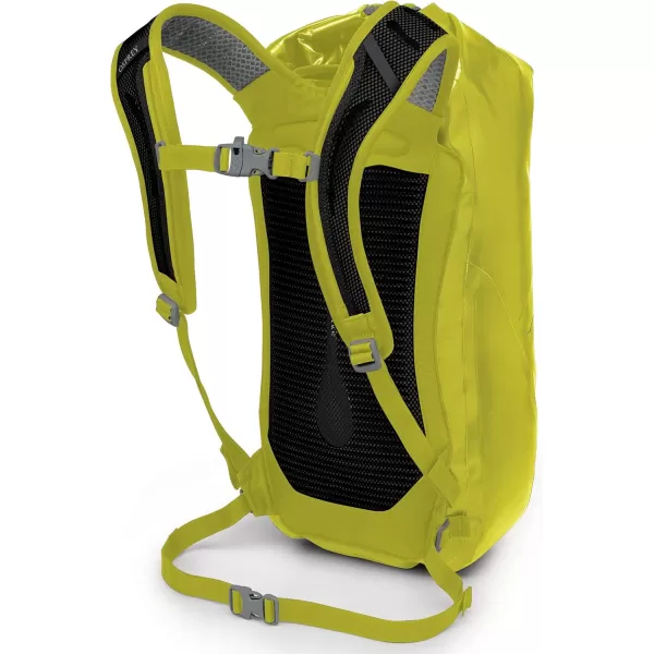 Osprey Transporter 30L Roll Top Waterproof Laptop Backpack BlackLemongrass Yellow