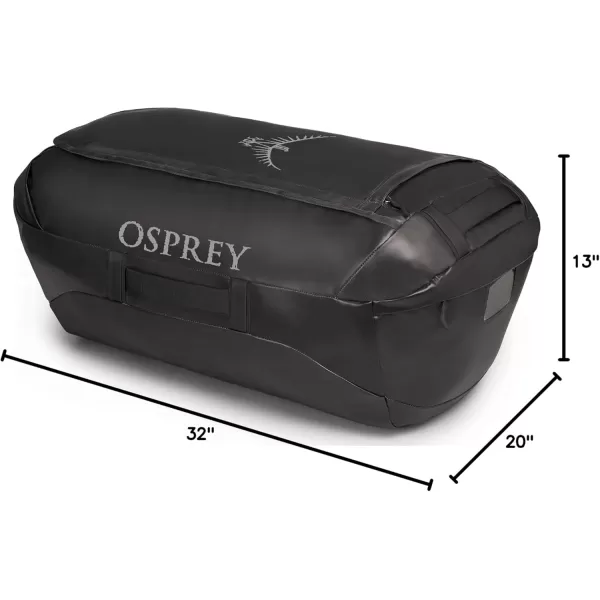 Osprey Transporter 40L Travel Duffel Bag BlackBlack