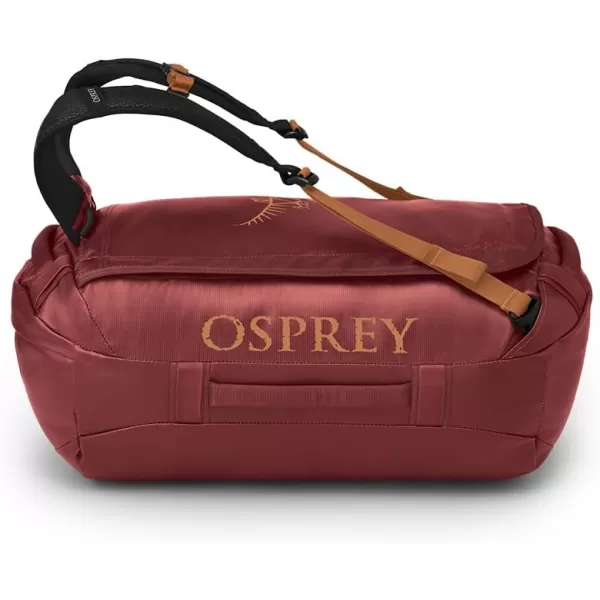 Osprey Transporter 40L Travel Duffel Bag BlackRed Mountain