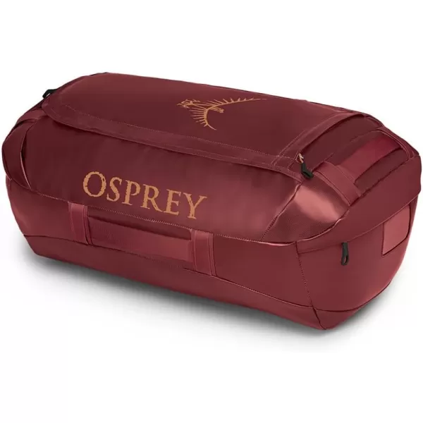 Osprey Transporter 40L Travel Duffel Bag BlackRed Mountain