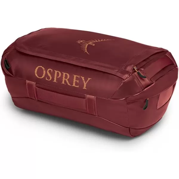 Osprey Transporter 40L Travel Duffel Bag BlackRed Mountain
