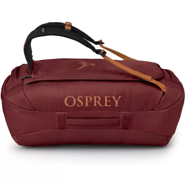 Osprey Transporter 40L Travel Duffel Bag BlackRed Mountain