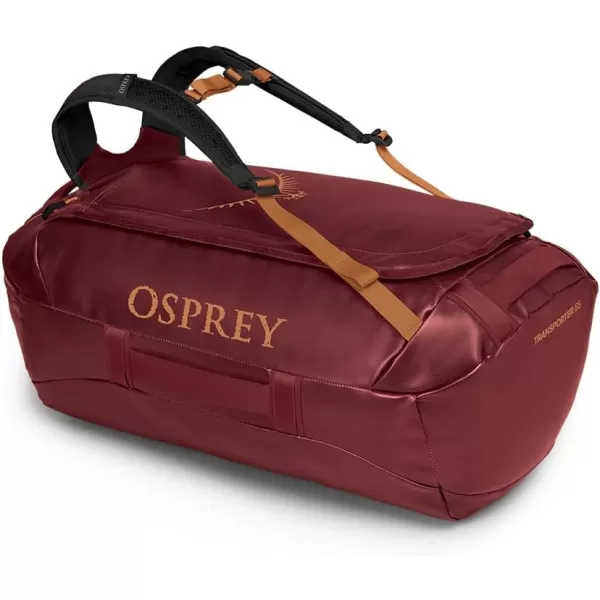 Osprey Transporter 40L Travel Duffel Bag BlackRed Mountain