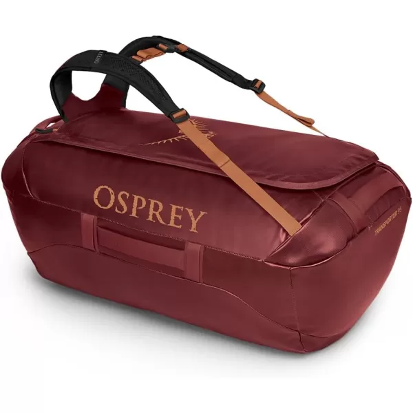 Osprey Transporter 40L Travel Duffel Bag BlackRed Mountain