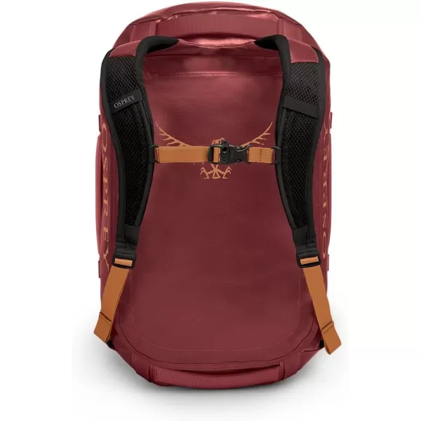 Osprey Transporter 40L Travel Duffel Bag BlackRed Mountain