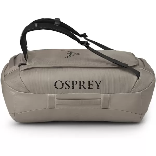 Osprey Transporter 40L Travel Duffel Bag BlackTan Concrete