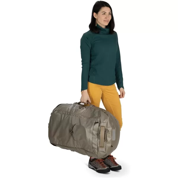 Osprey Transporter 40L Travel Duffel Bag BlackTan Concrete