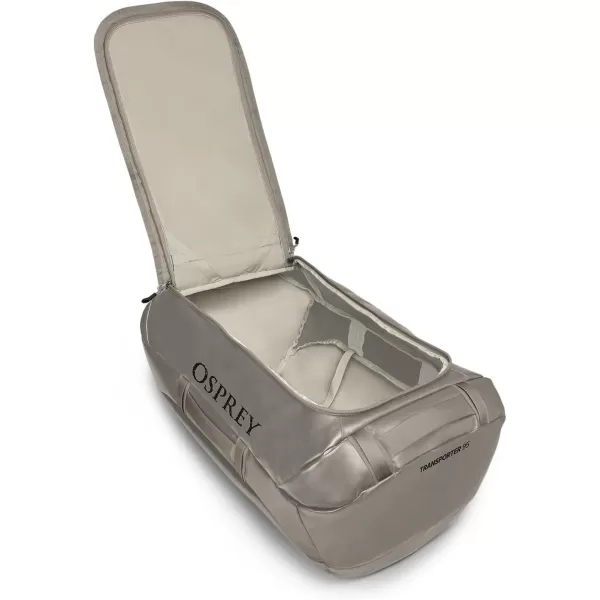 Osprey Transporter 40L Travel Duffel Bag BlackTan Concrete