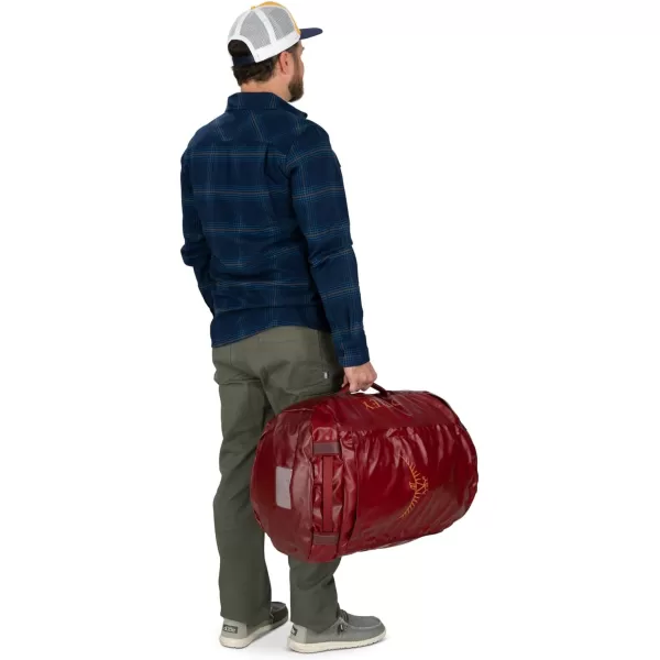 Osprey Transporter 40L Travel Duffel Bag BlackTan Concrete