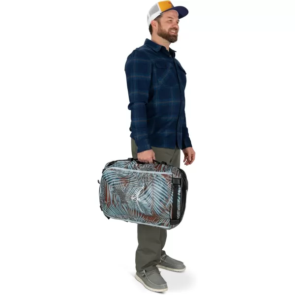 Osprey Transporter 40L Travel Duffel Bag BlackTan Concrete