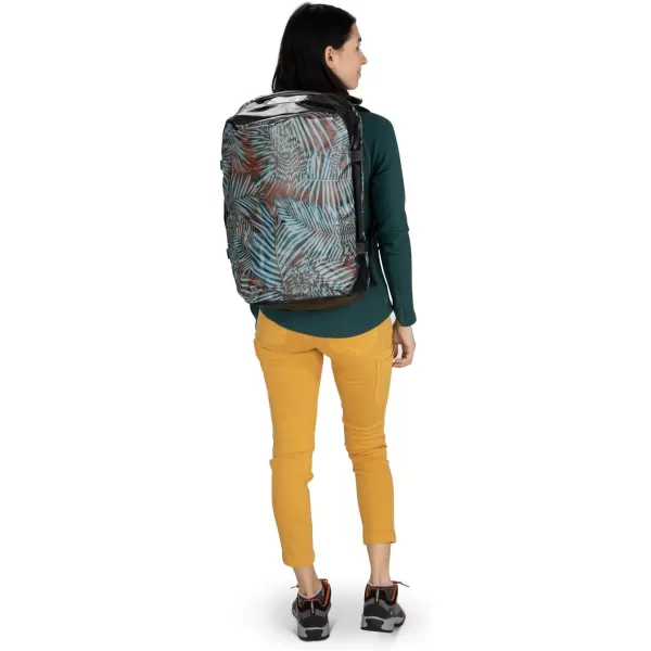 Osprey Transporter 40L Travel Duffel Bag BlackTan Concrete