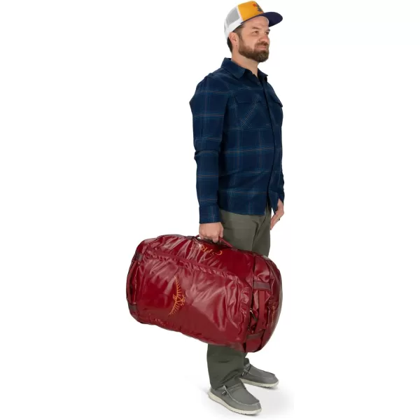 Osprey Transporter 40L Travel Duffel Bag BlackTan Concrete