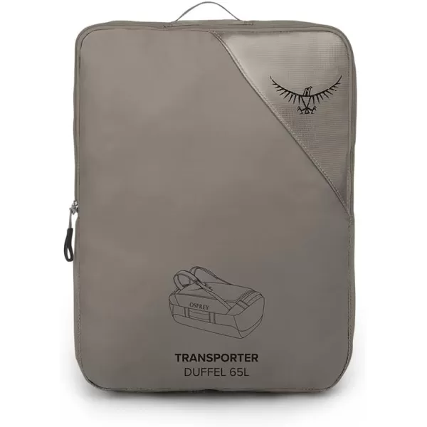 Osprey Transporter 40L Travel Duffel Bag BlackTan Concrete