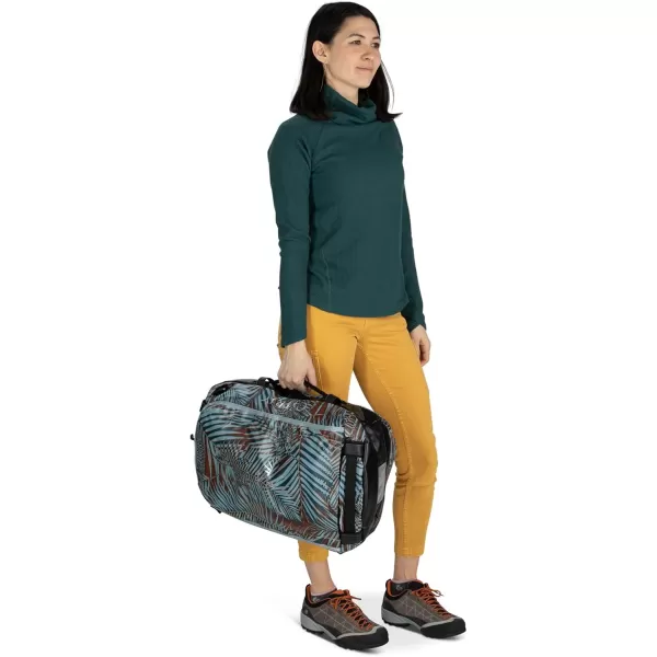 Osprey Transporter 40L Travel Duffel Bag BlackTan Concrete
