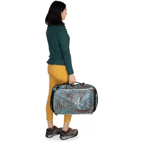 Osprey Transporter 40L Travel Duffel Bag BlackTan Concrete
