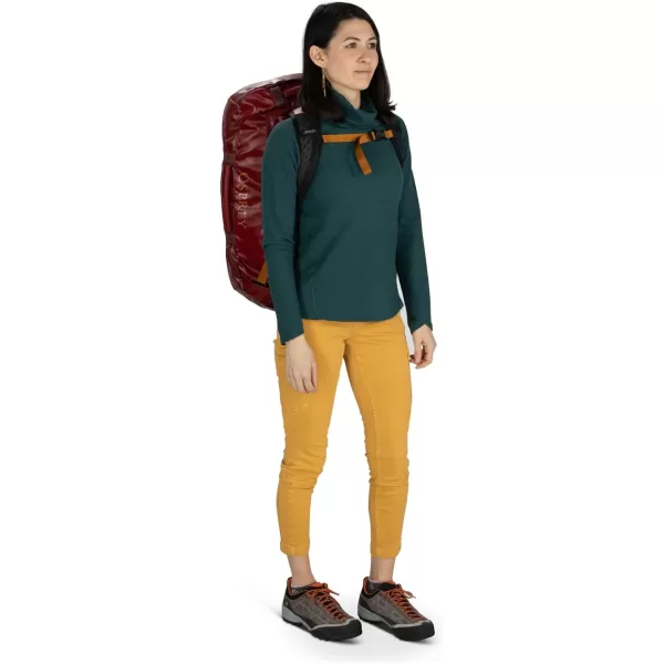 Osprey Transporter 40L Travel Duffel Bag BlackTan Concrete