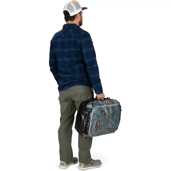 Osprey Transporter 40L Travel Duffel Bag BlackTan Concrete
