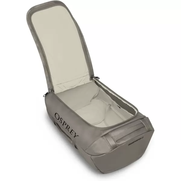 Osprey Transporter 40L Travel Duffel Bag BlackTan Concrete