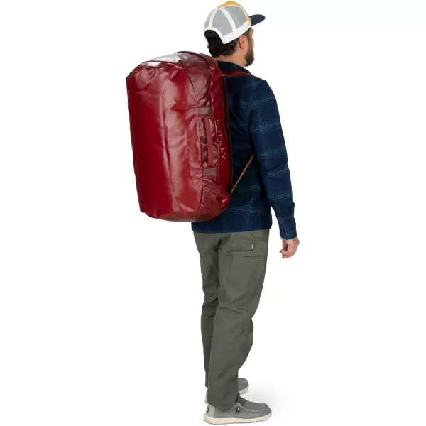 Osprey Transporter 40L Travel Duffel Bag BlackTan Concrete