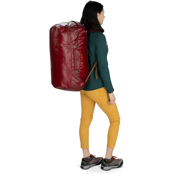 Osprey Transporter 40L Travel Duffel Bag BlackTan Concrete