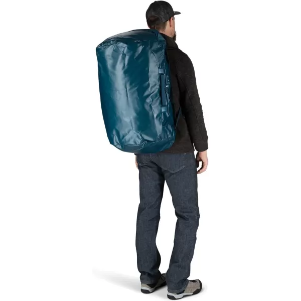 Osprey Transporter 40L Travel Duffel Bag BlackVenturi Blue