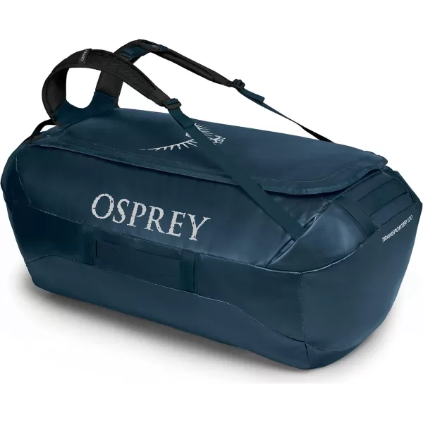 Osprey Transporter 40L Travel Duffel Bag BlackVenturi Blue