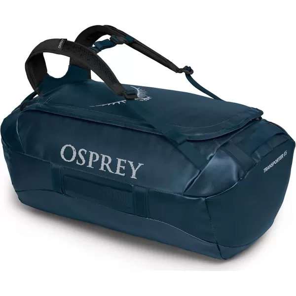 Osprey Transporter 40L Travel Duffel Bag BlackVenturi Blue
