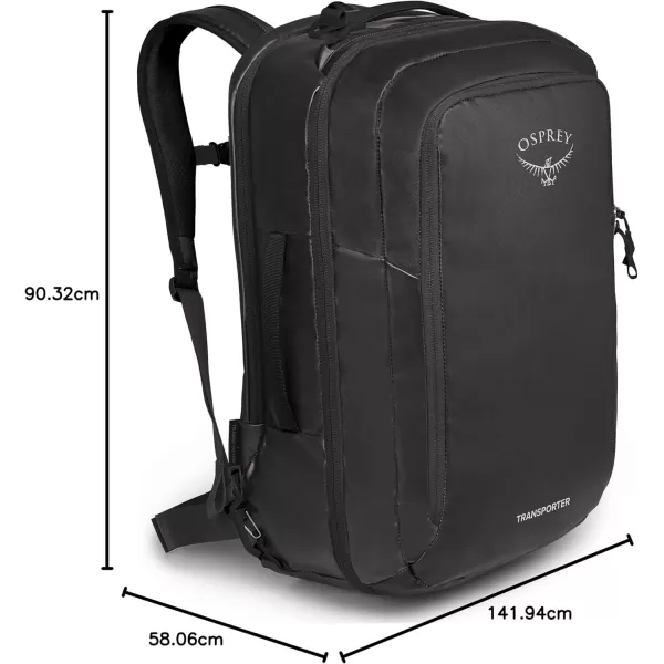 Osprey Transporter 44L CarryOn Backpack Venturi BlueBlack