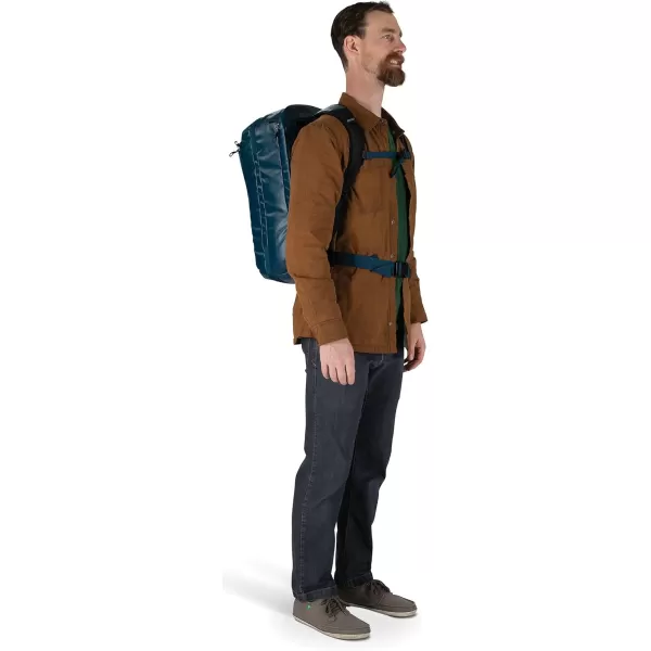 Osprey Transporter 44L CarryOn Backpack Venturi BlueVenturi Blue