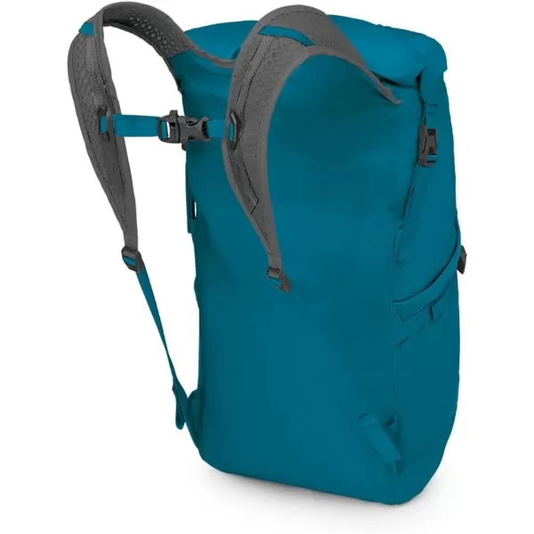 Osprey Ultralight 20L Dry Stuff Pack BlackWaterfront Blue
