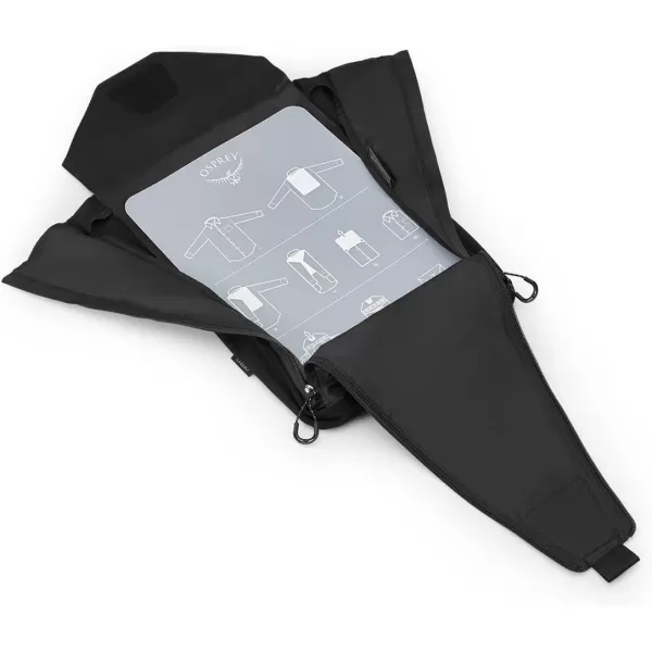 Osprey Ultralight Travel Starter Set Includes Small ampamp Medium Packing Cube and Garment Folder Waterfront BlueBlack