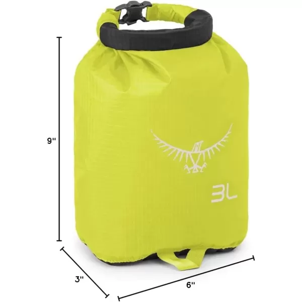 Osprey Ultralight Waterproof Dry SackElectric Lime